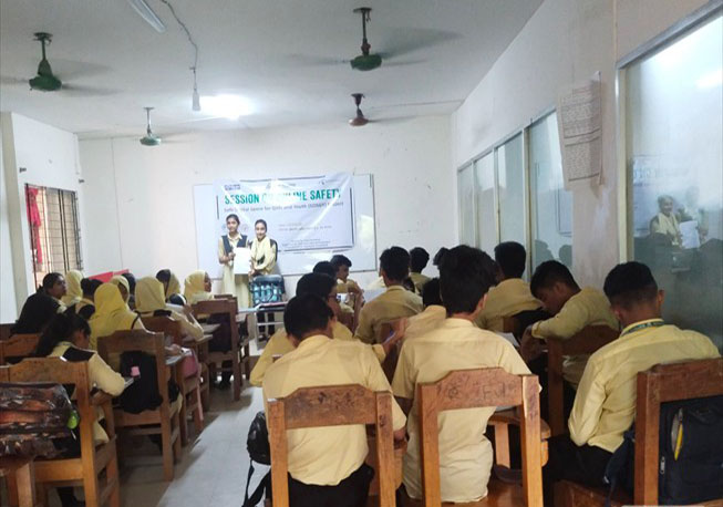 7.06.2023 Online Session in Ratna Garva Farida Jaman High School, Uttor Badda, Dhaka