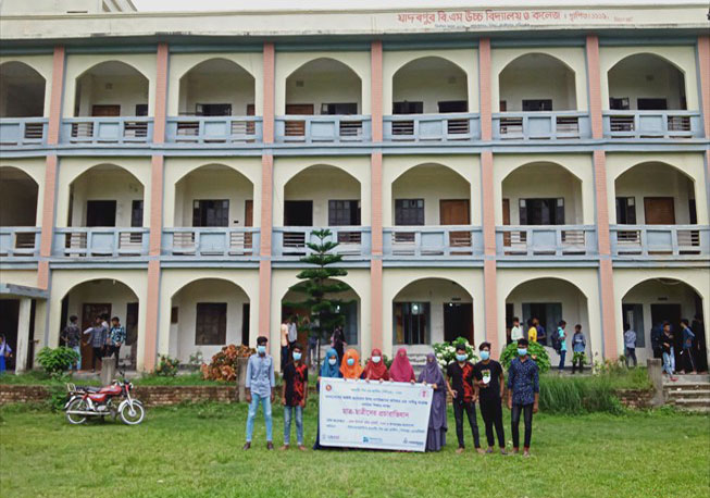 School Campaign in B.M high school & Collage, Jadabpur Union, Under Dhamrai Upazila, Dhaka