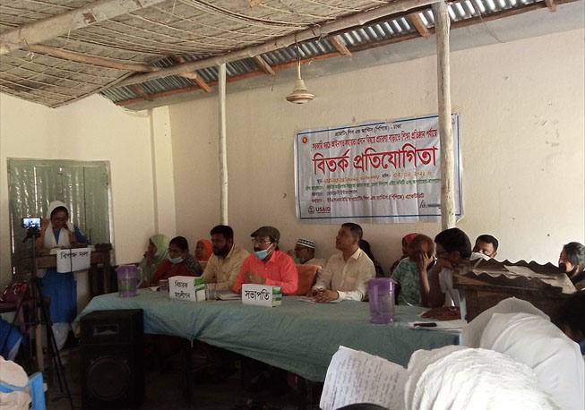 School Debate in Chakulia High Schoo, Baongaon Union, Savar (2)