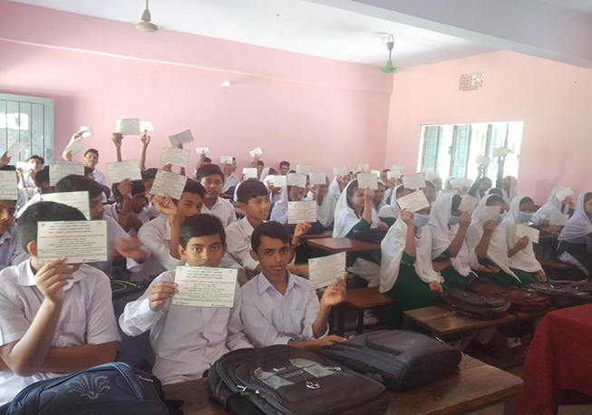 Student Campaign-Protab Secendery School, Nalchity, Jhalokathi (2)