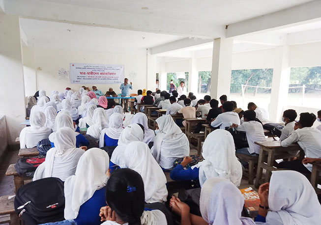 Student Campain-Paota Secondry School, Kulkathi Union, Nalchity, Jhalokathi