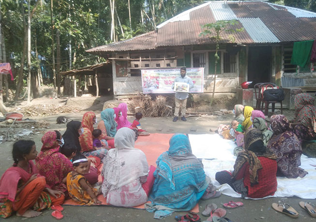 Courtyard Meeting-Ward No-02, Gubkhan Dhansiri Union, Jhalokathi Sadar, Jhalokathi