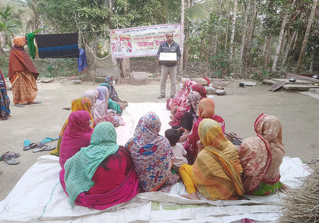 Courtyard Meeting-Ward No-05, Ranapasha Union, Nalchity, Jhalokathi