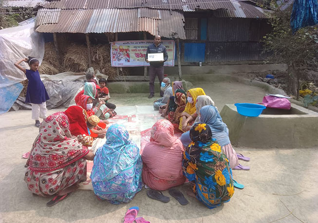 Courtyard Meeting-Ward No-06, Ranapasha Union, Nalchity, Jhalokathi 