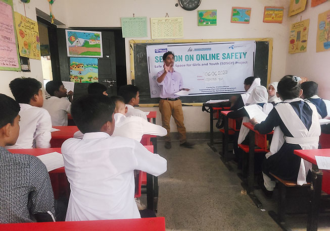 06.06.2023, SDSGY Session on online Nayon Tara School Pallobi, Dhaka