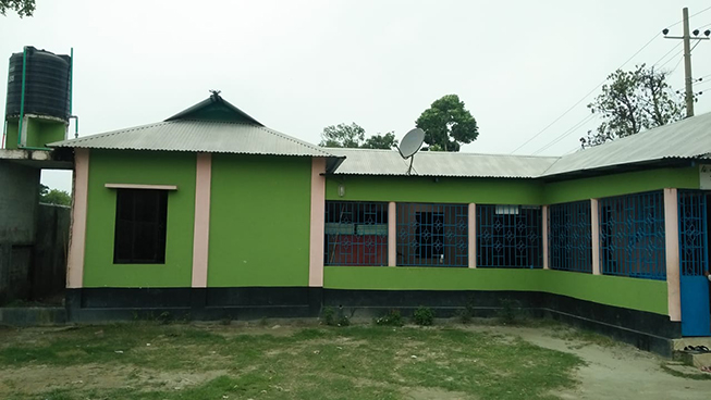 Aparajeyo-Bangladesh started construction of a permanent safe shelter in Jamalpur