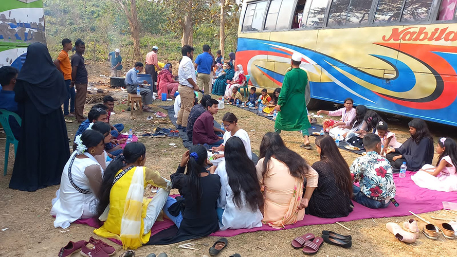 জামালপুর পরিবারের বার্ষিক বনভোজন-২০২৩ গজনী অবকাশ কেন্দ্র, শেরপুর