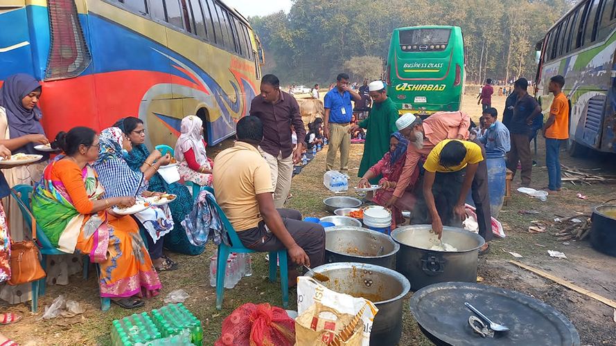 জামালপুর পরিবারের বার্ষিক বনভোজন-২০২৩ গজনী অবকাশ কেন্দ্র, শেরপুর